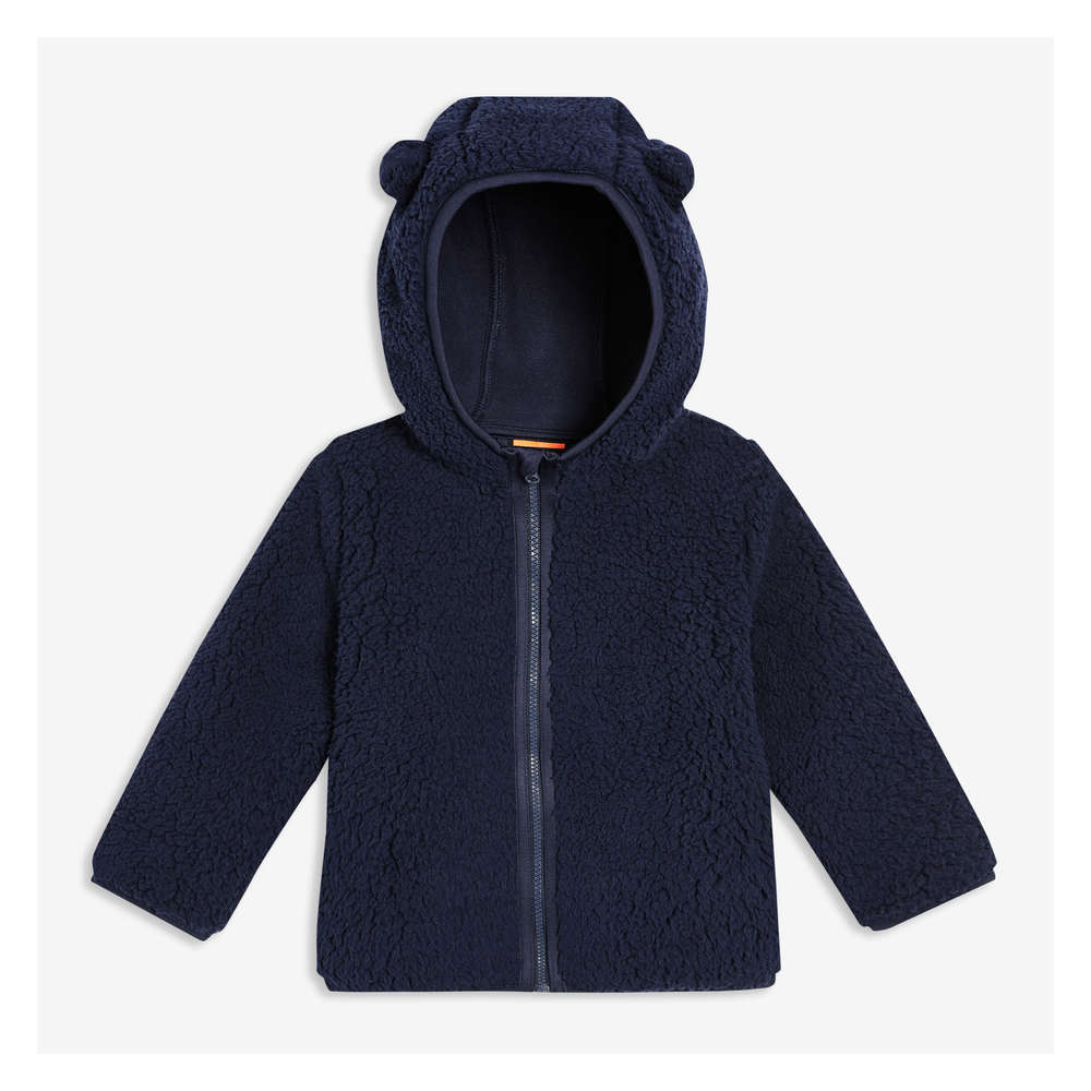 baby boy sherpa jacket
