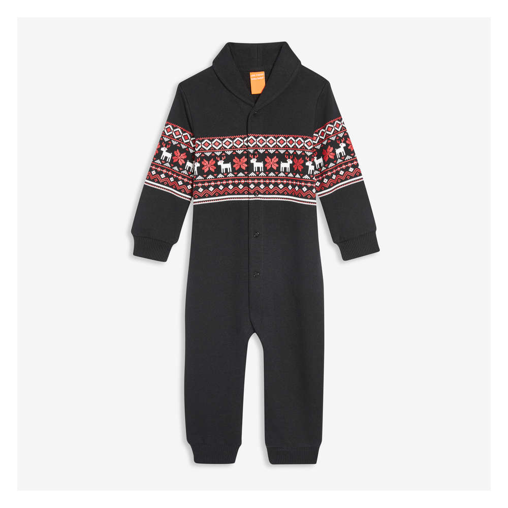 baby boy fleece romper