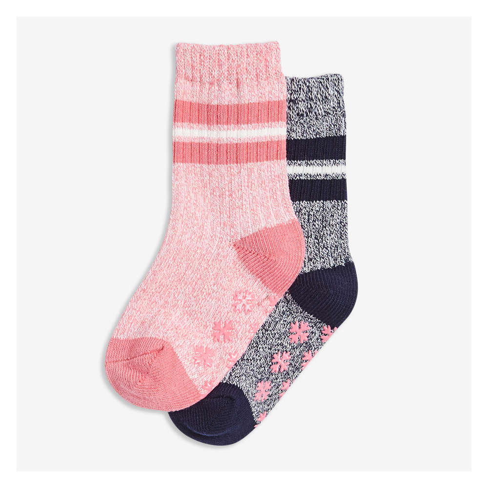 pink boot socks