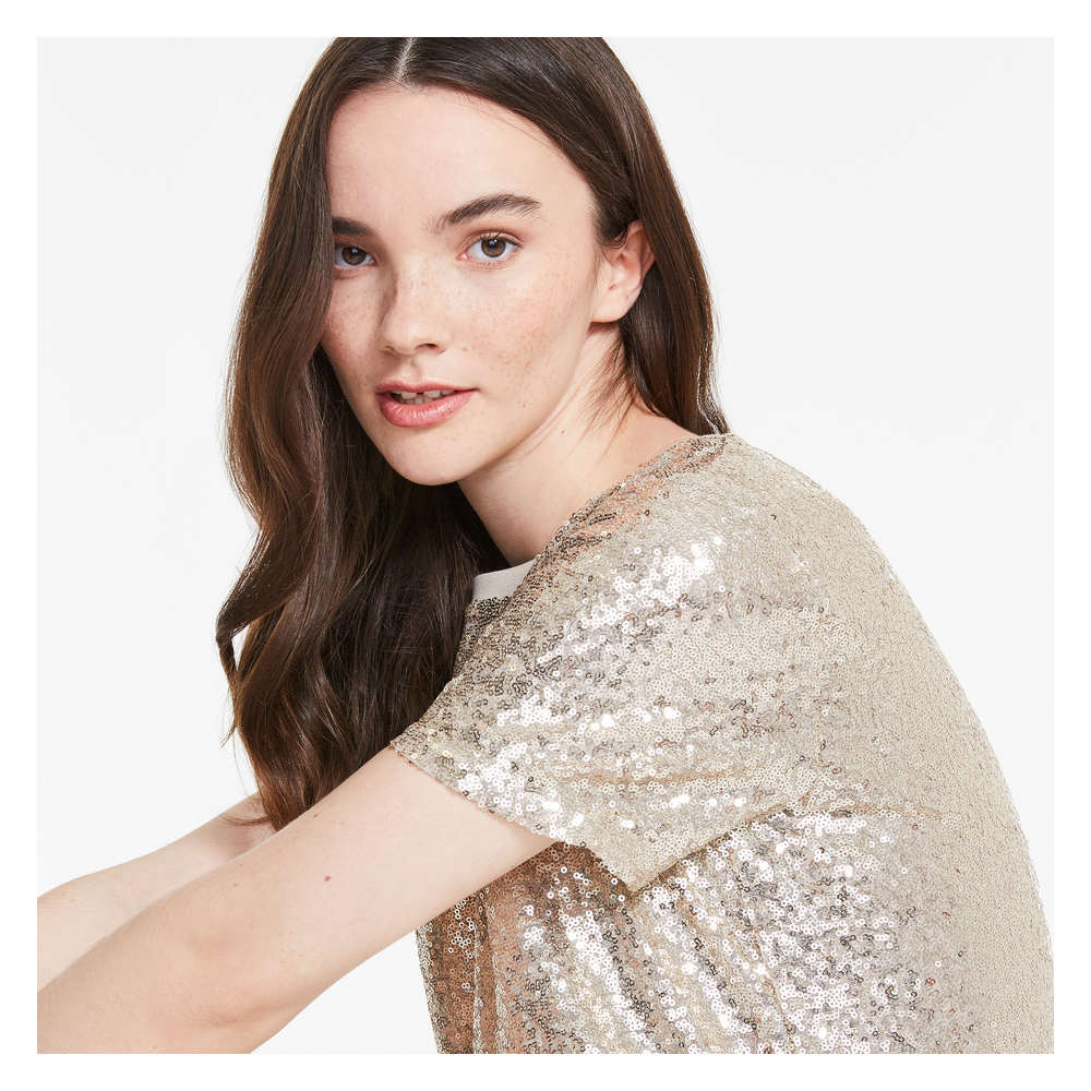 gold sequin dress canada