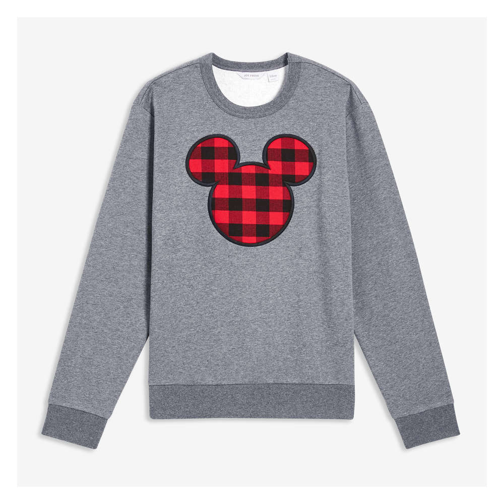 red mickey mouse sweater