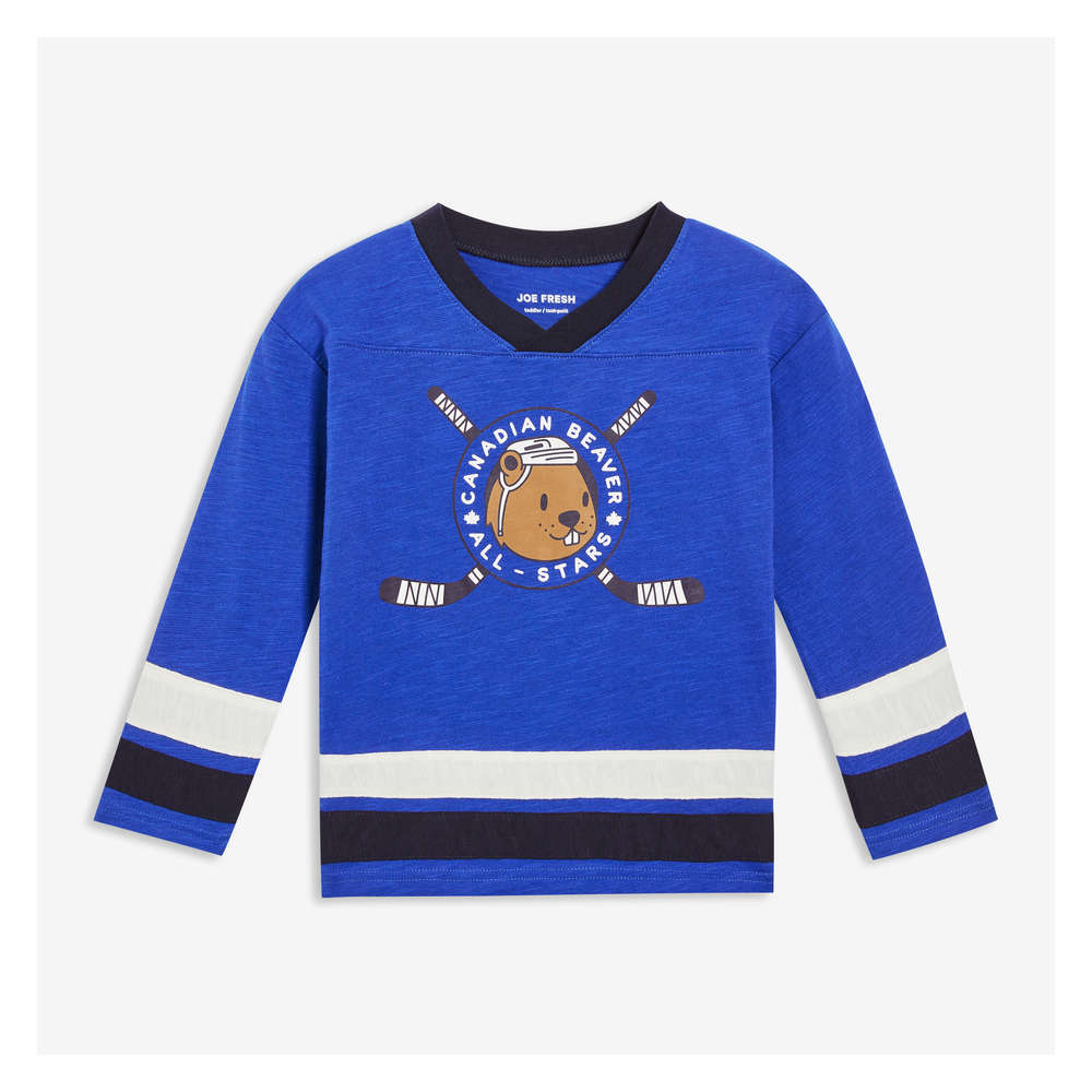 Joe Fresh T-shirt de hockey à manches longues 1 ea, 16,00 $/1ch