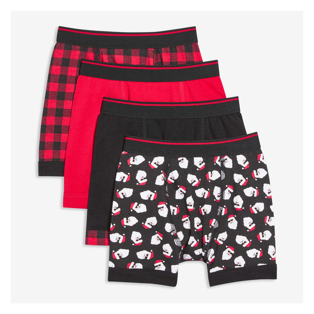 Joe Fresh Ensemble de 4 caleçons boxeurs pour garçons 1 ea, 16,00 $/1ch