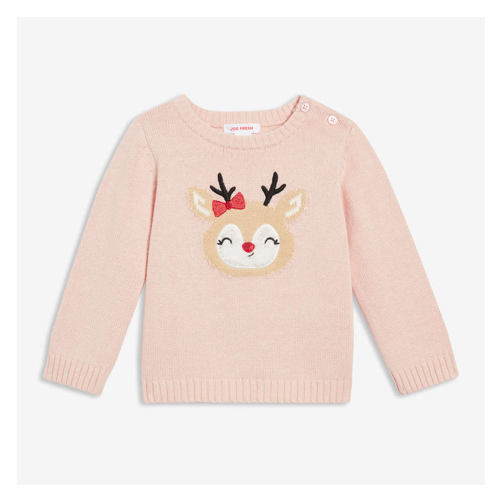 Joe Fresh Baby Girls' Graphic Sweater 1 ea, $19.00/1ea