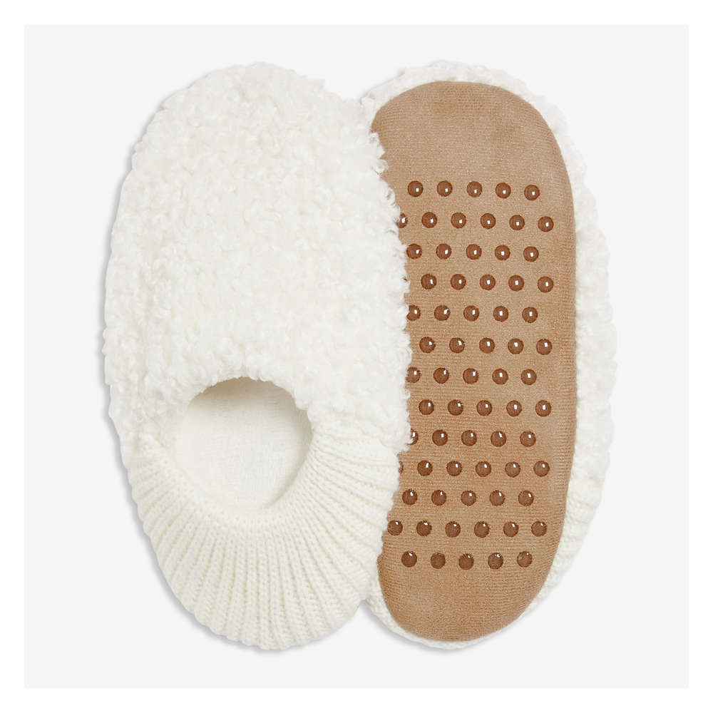 Joe Fresh Kid Girls' Teddy Fleece Slipper Socks 1 ea, $10.00/1ea