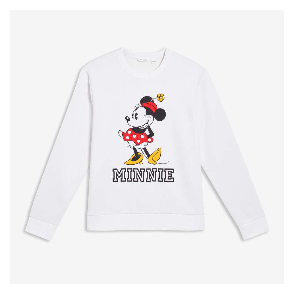 Sweat Homme Bisou Minnie Mouse (Disney) - Blanc Clothing