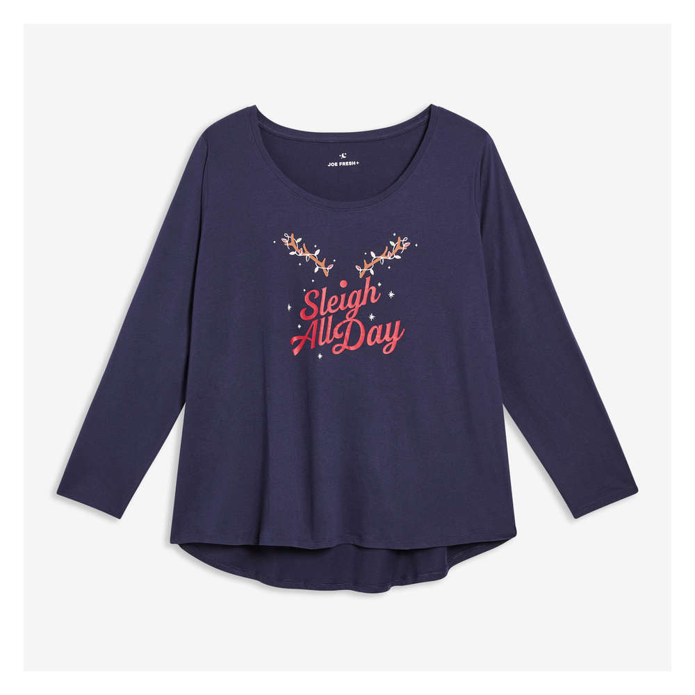 Joe Fresh Women+ Sleep Long Sleeve 1 ea, $19.00/1ea