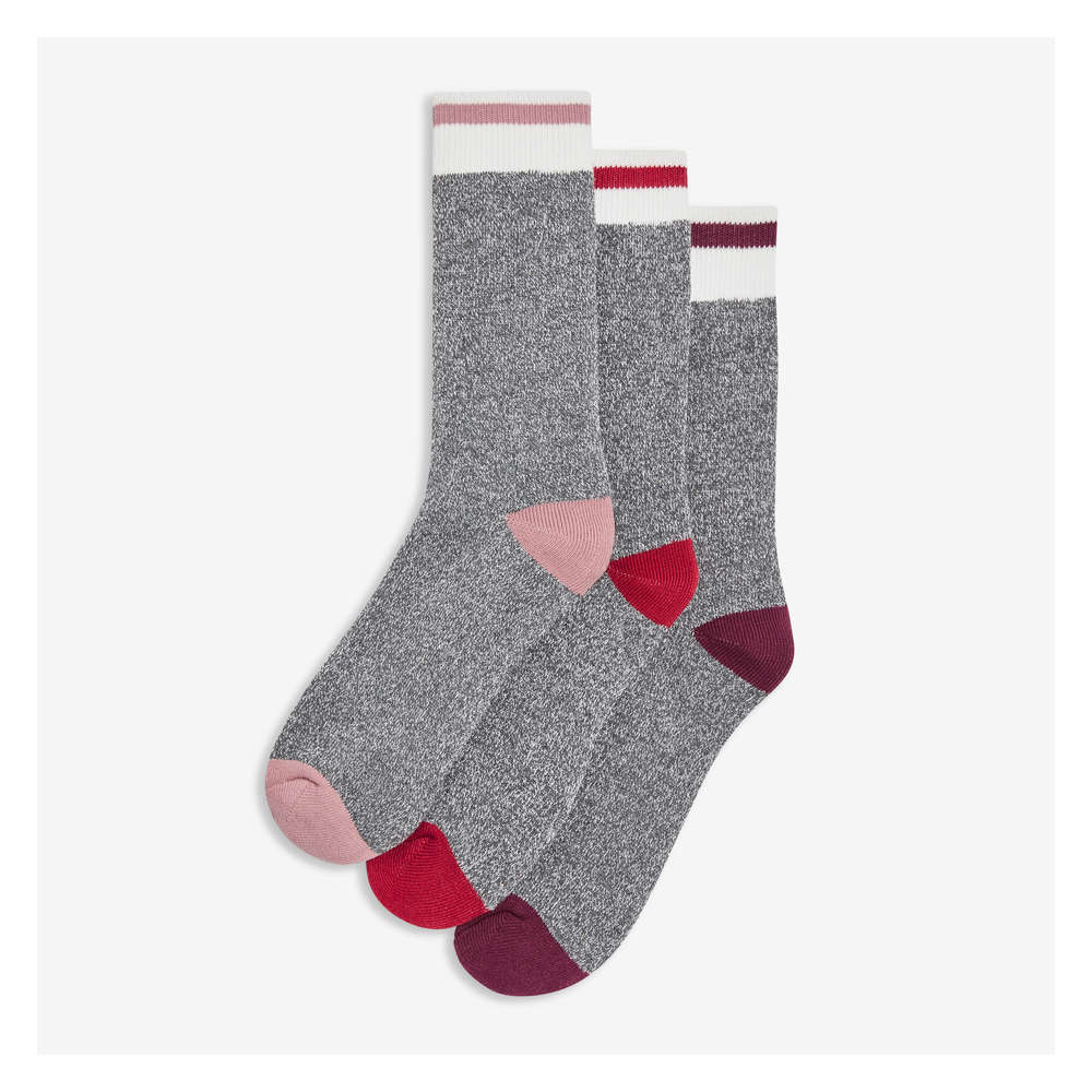 Joe Fresh 3 Pack Boot Socks - 1 ea 