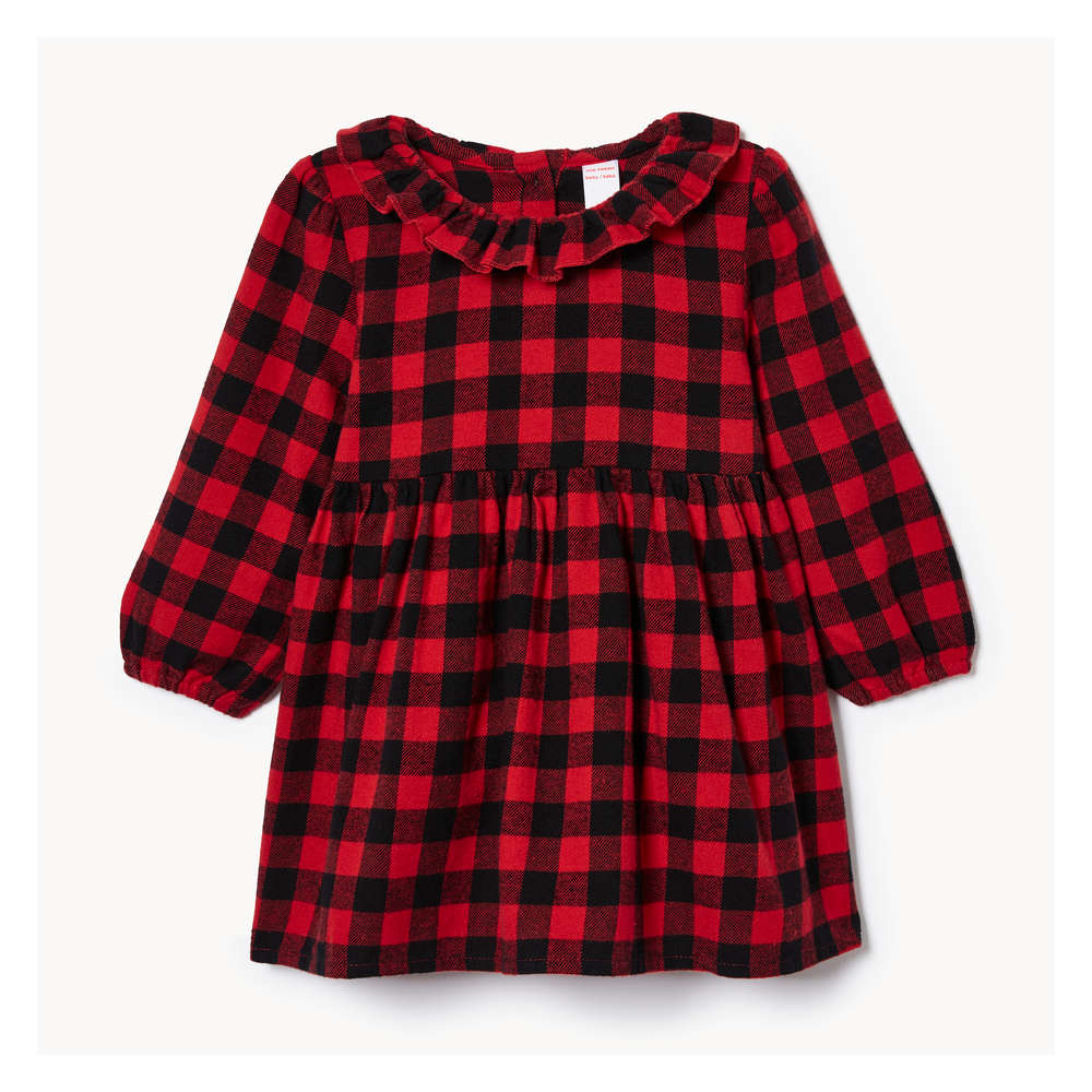 Baby Girls Plaid Dress