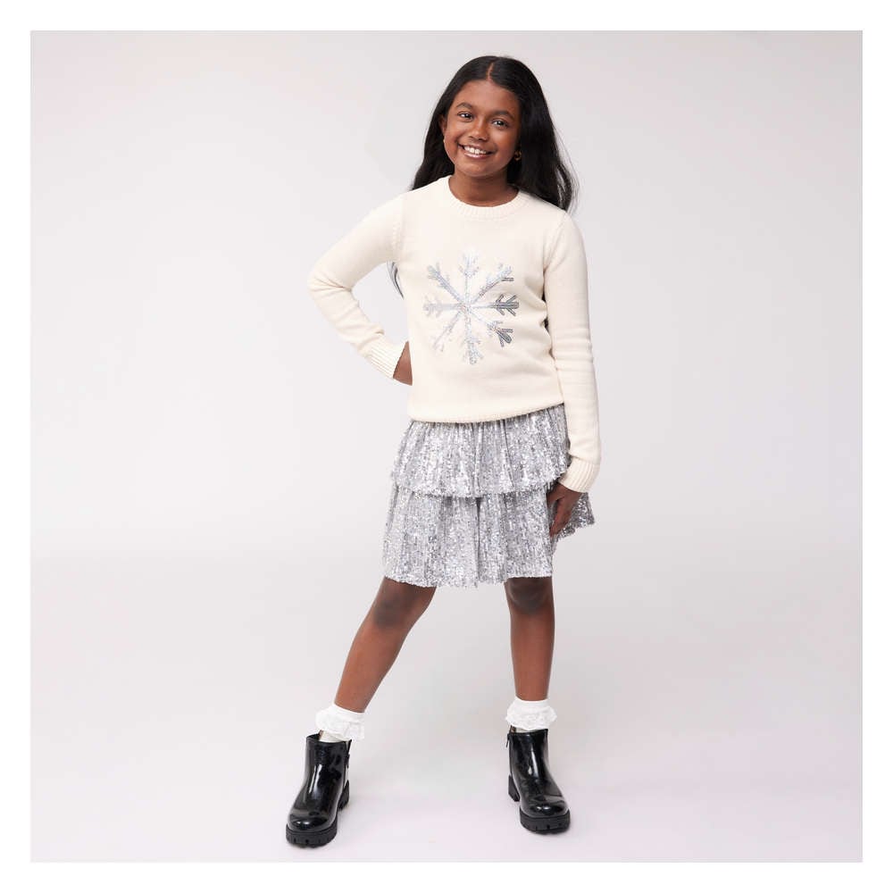 Joe Fresh Kid Girls Long Sleeve Sweater 1 ea Your Independent Grocer