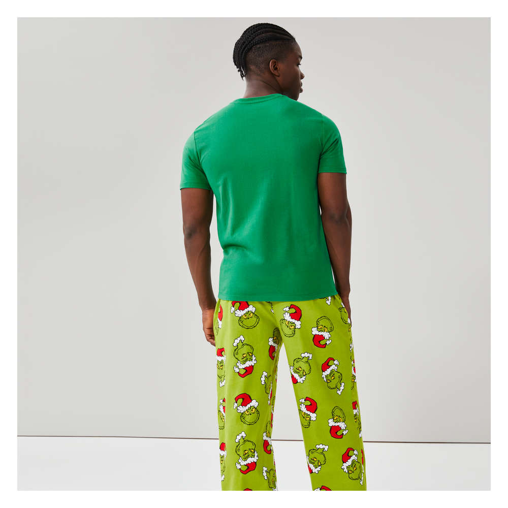 Pajama Bottoms Mens Grinch Pajama Set Men's Grinch Pajamas