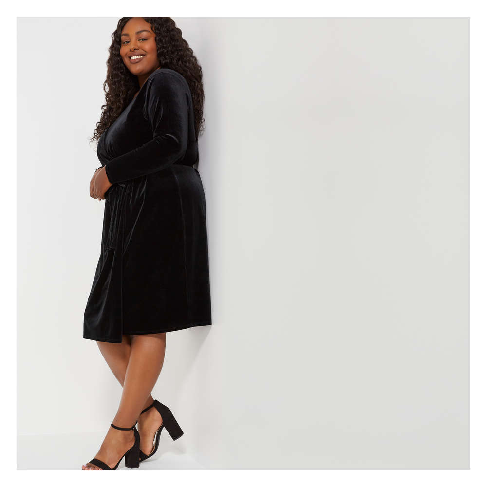 joe fresh velvet dress