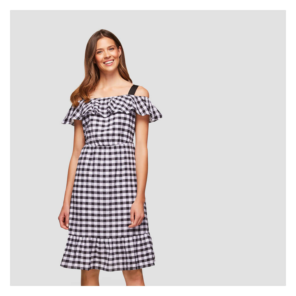 gingham sundress