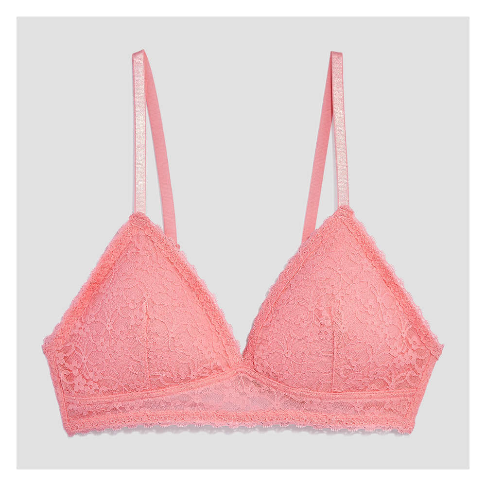 bright pink bralet