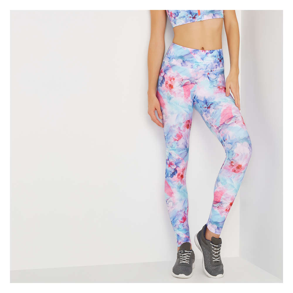 floral print workout leggings