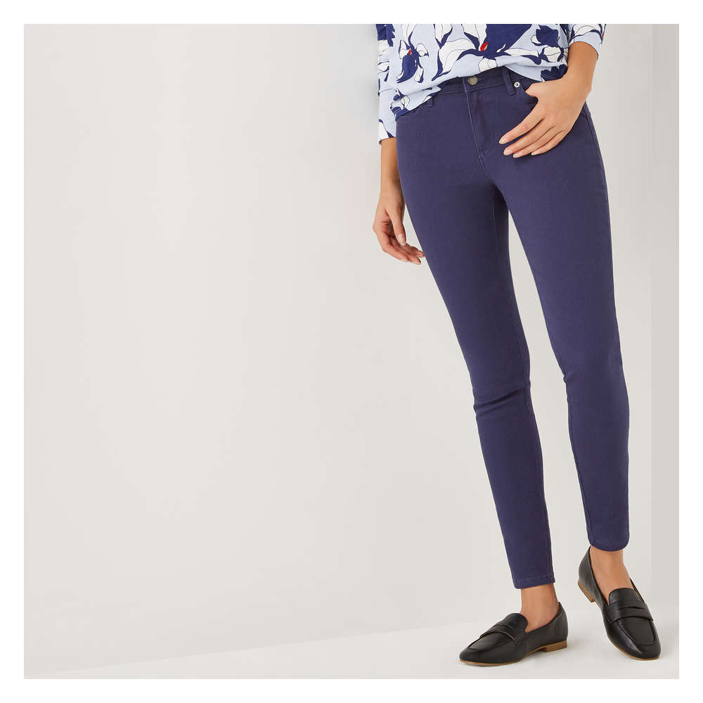 Colour Denim Jeans In Dark Blue From Joe Fresh New Arrival Colour Denim Jeans