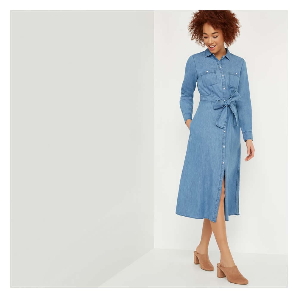 joe fresh denim dress