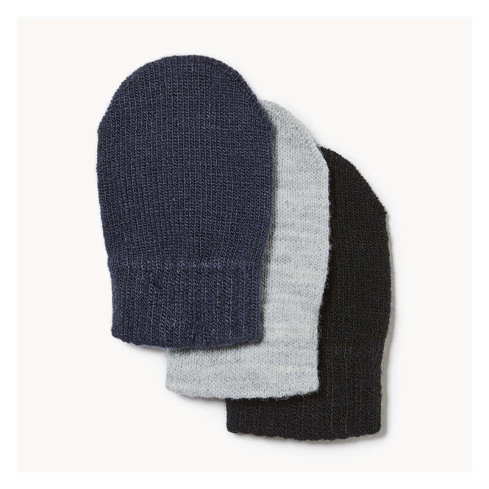 Joe Fresh Ens. 3 paires de mini-mitaines pour bébés garçons 1 ea, 6,00 $/1ch