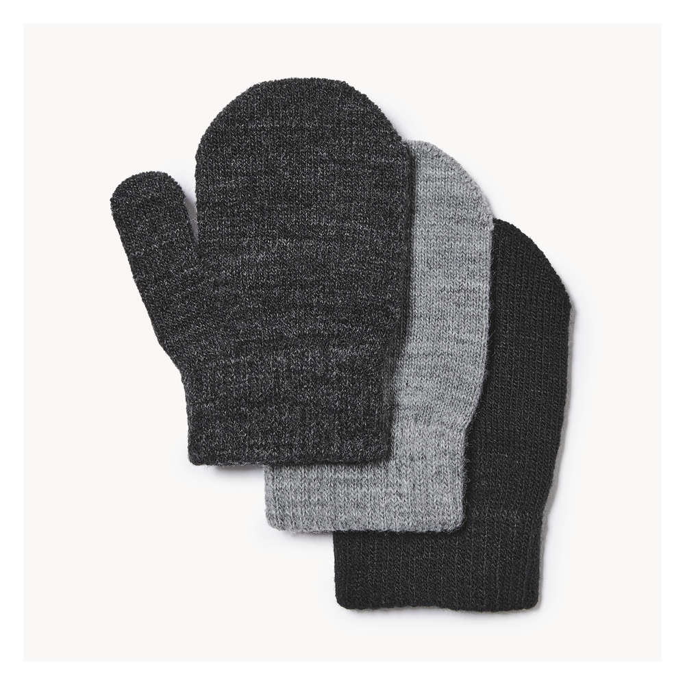 Joe Fresh Toddler Boys' 3 Pack Mittens 1 ea, $6.00/1ea