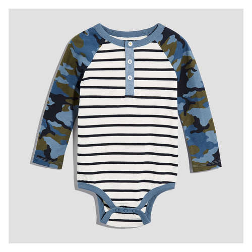 baby boy long sleeve henley